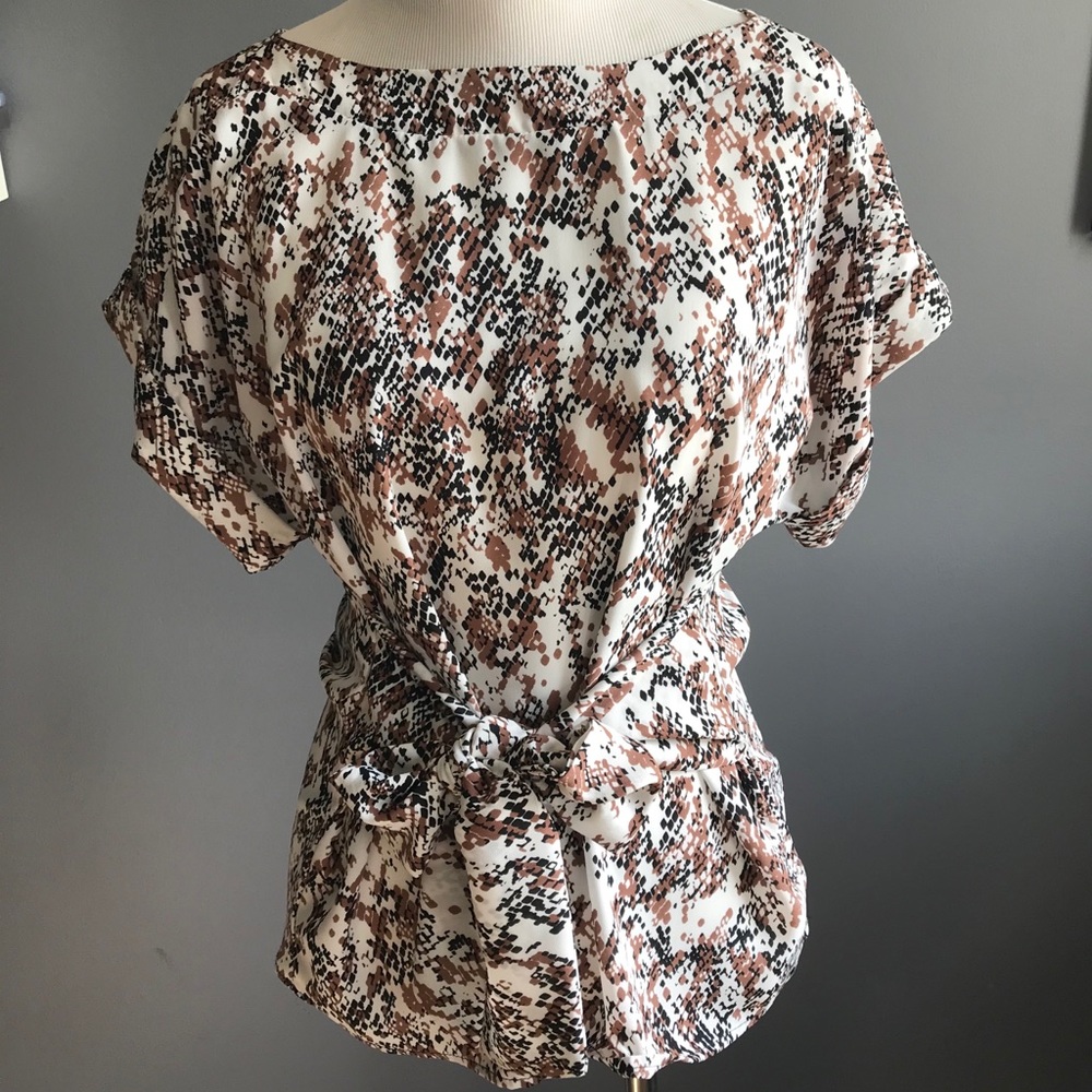 West Kei tie shirt